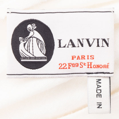Lanvin Silk Flower Longsleeve (D38)