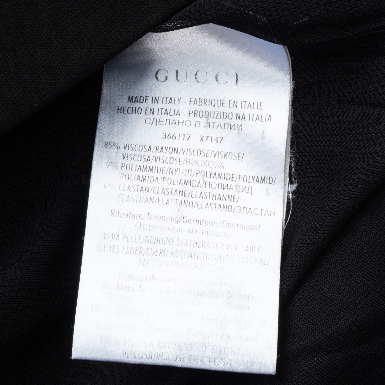 Gucci Horsebit Viscose Dress (M)