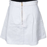 Gucci White Horsebit Jeans Skirt (D38 / IT46)