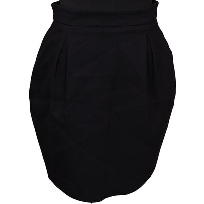 Versace Black Viskose Skirt (42 / 170)