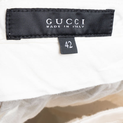 Gucci White Blazer Pants