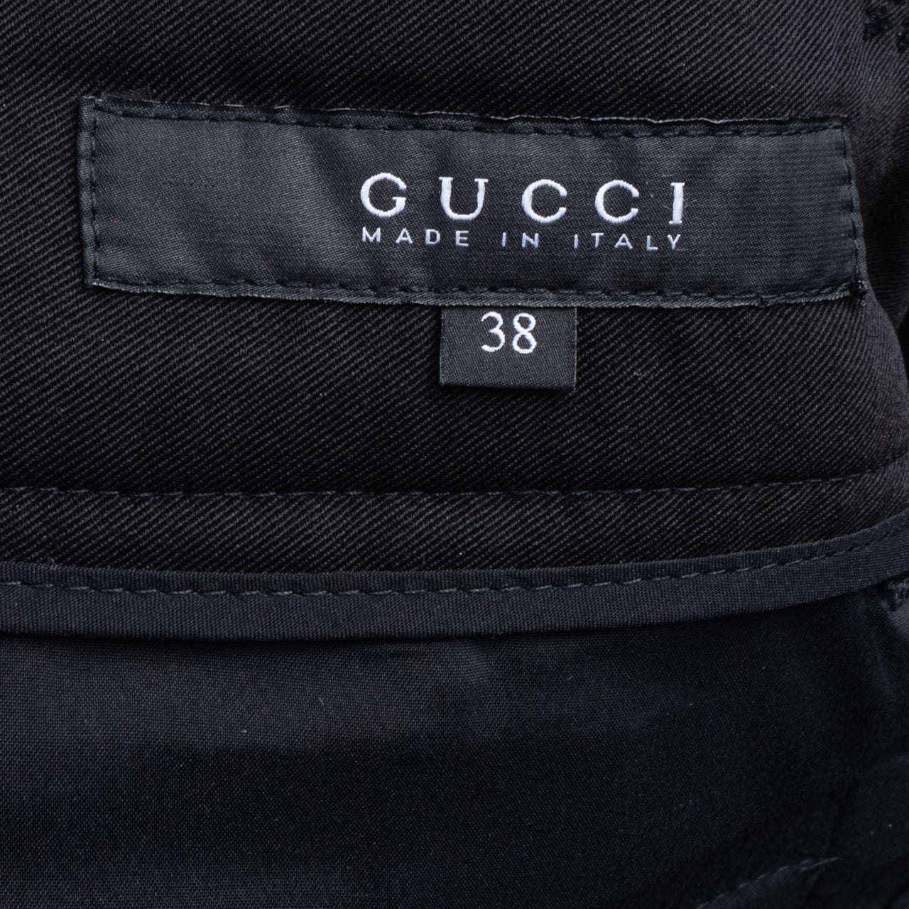 Gucci Black Wool Pants (38)