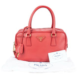 Prada Saffiano Leather Bauletto Mini Handbag