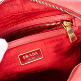 Prada Saffiano Leather Bauletto Mini Handbag
