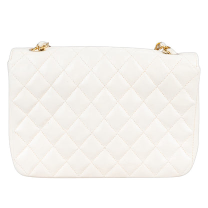 Chanel Quilted Lambskin 24K Gold Single Crossboy Flap Bag