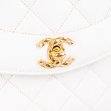 Chanel Quilted Lambskin 24K Gold Camera Crossbody Bag