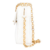 Chanel Quilted Lambskin 24K Gold Camera Crossbody Bag