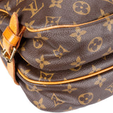 Louis Vuitton Canvas Monogram Saumur PM Crossbody Bag