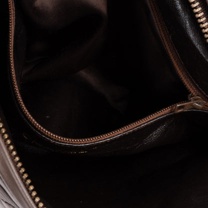 Chanel Quilted Lambskin 24K Gold Camera Crossbody Flap Bag