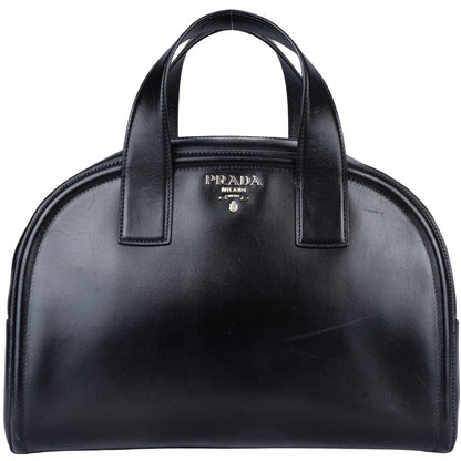 Prada Black Box Calf Handbag