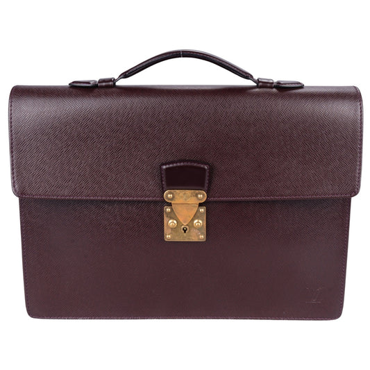 Louis Vuitton Taiga Leather Kourad Business Bag