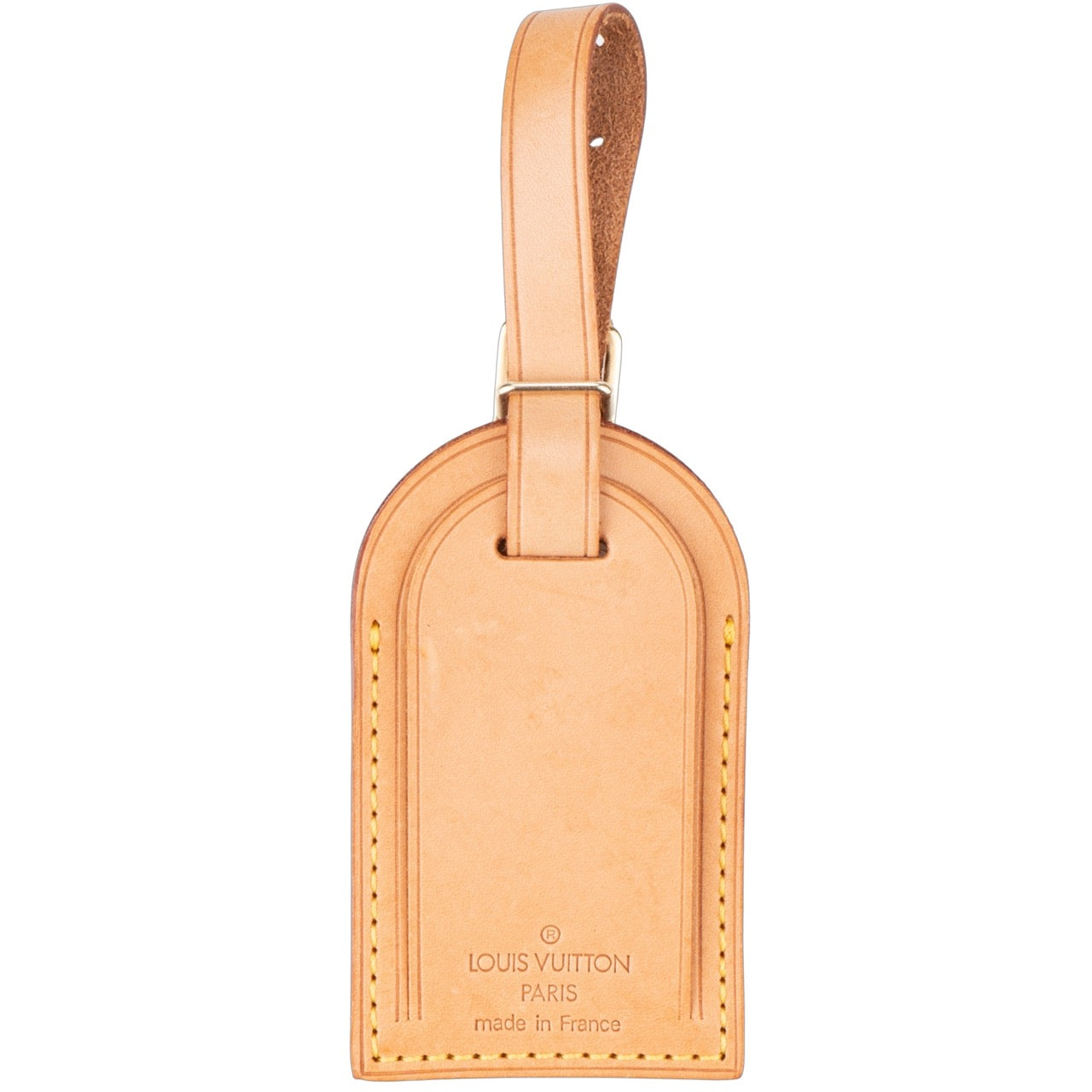 Louis Vuitton Vachetta Leather Luggage Tag