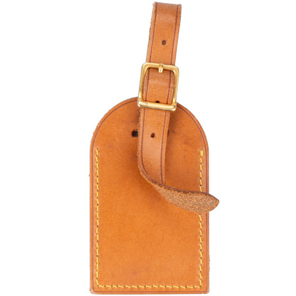 Louis Vuitton Vachetta Leather Luggage Tag