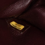 Chanel Suede Cambon CC Leather Single Flap Bag