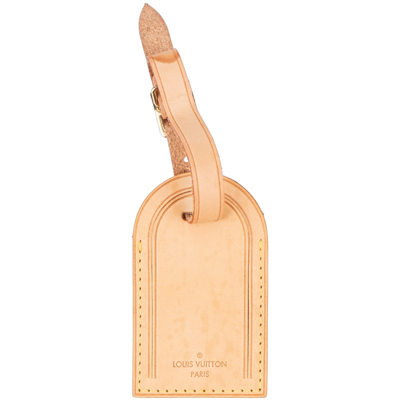Louis Vuitton Vachetta Leather Luggage Tag