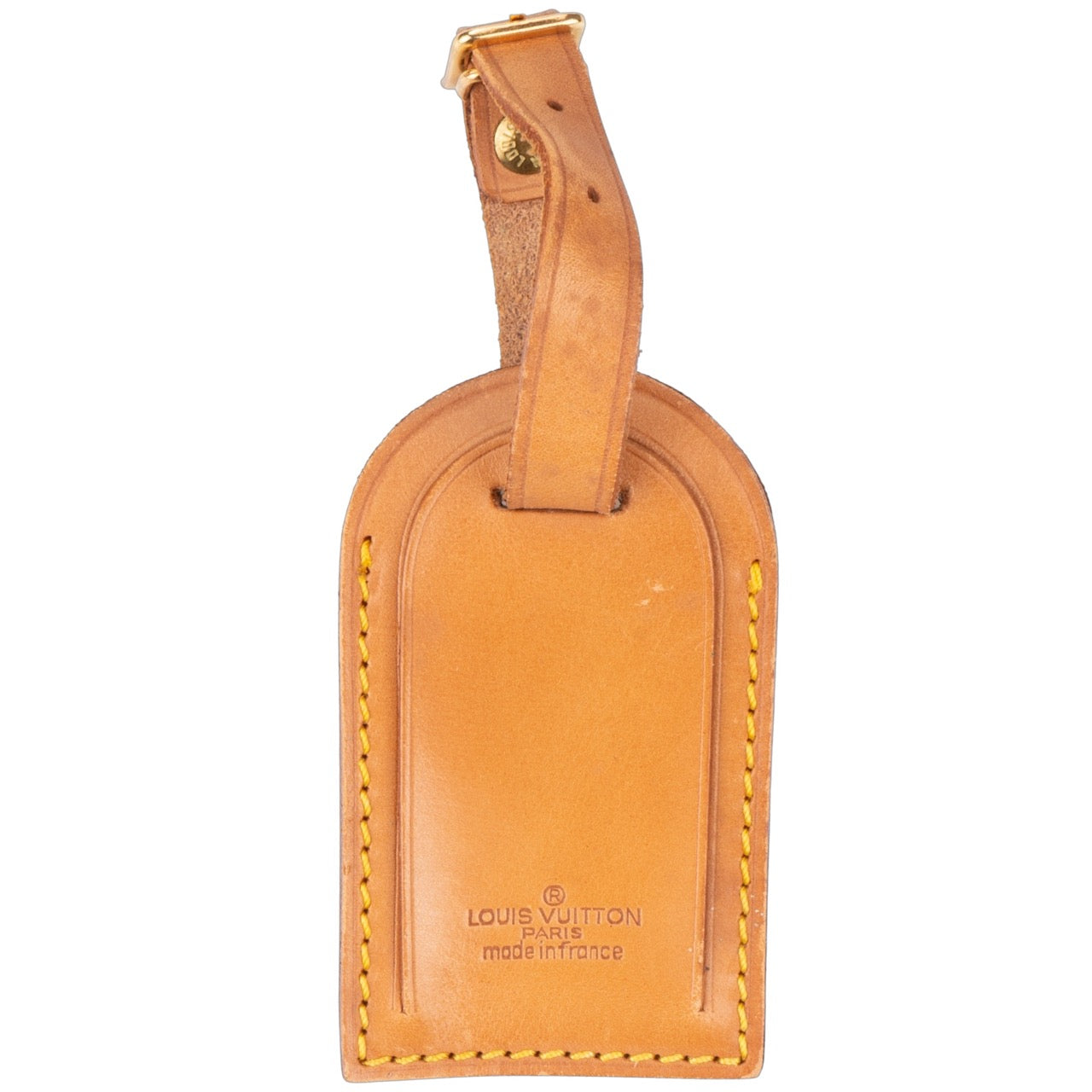 Louis Vuitton Vachetta Leather Luggage Tag