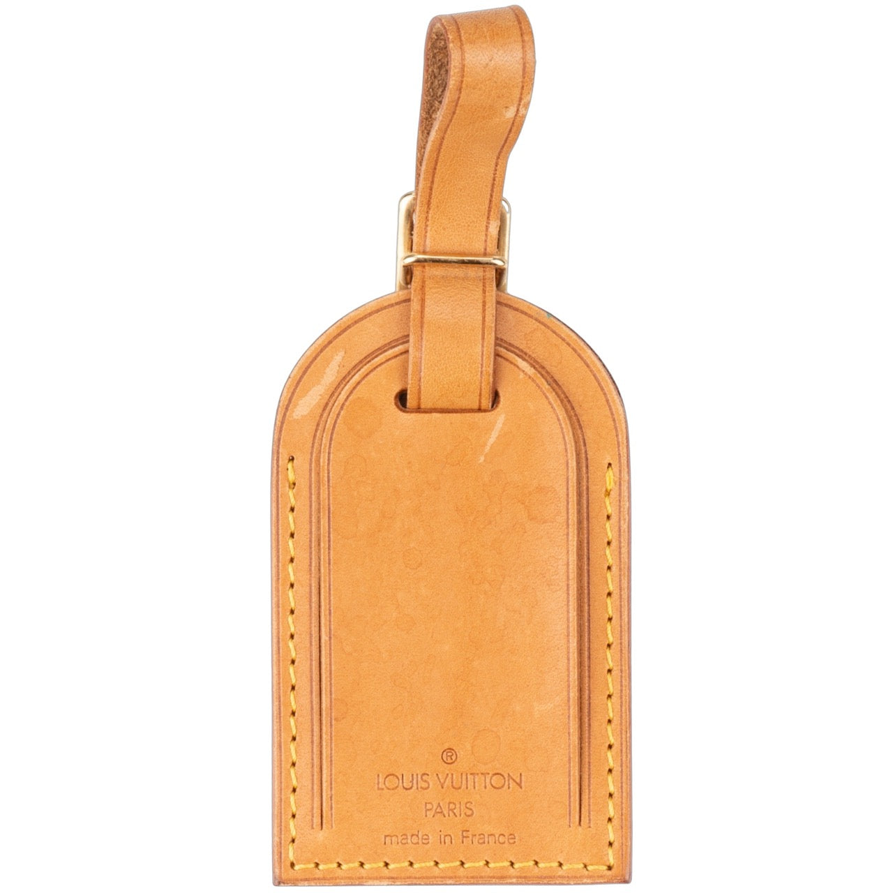Louis Vuitton Vachetta Leather Luggage Tag