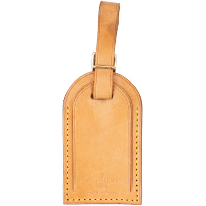 Louis Vuitton Vachetta Leather Luggage Tag