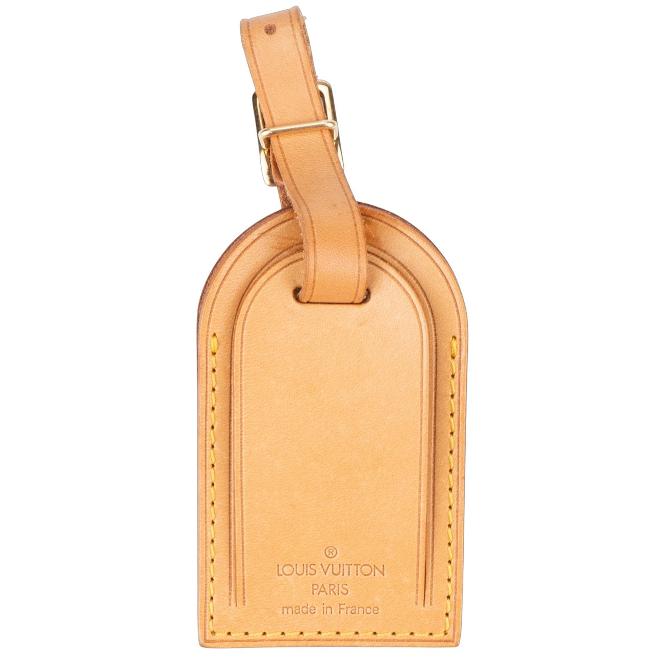 Louis Vuitton Vachetta Leather Luggage Tag