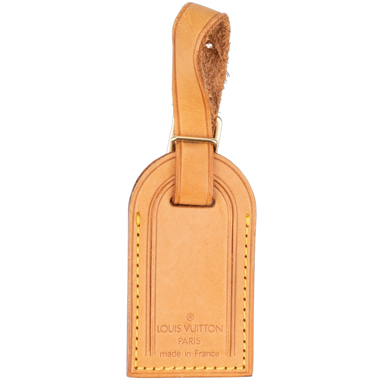 Louis Vuitton Vachetta Leather Luggage Tag
