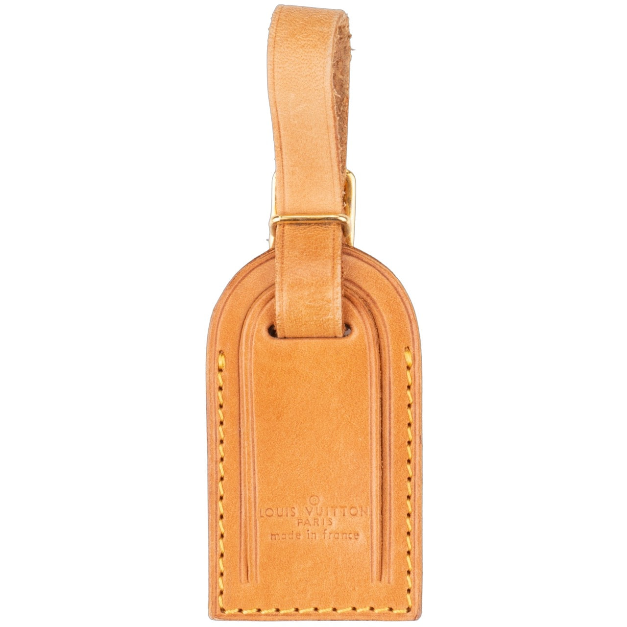 Louis Vuitton Vachetta Leather Luggage Tag