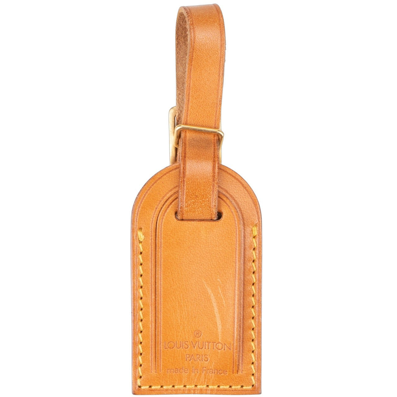 Louis Vuitton Vachetta Leather Luggage Tag
