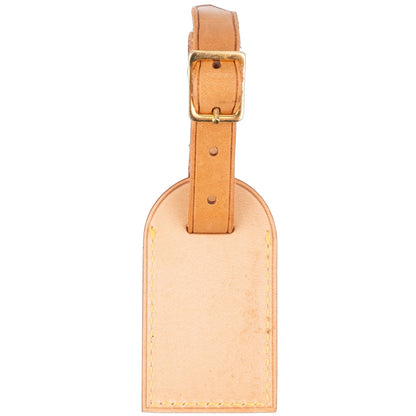 Louis Vuitton Vachetta Leather Luggage Tag