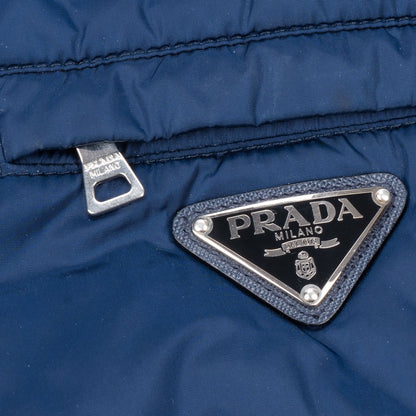 Prada Chest Applique Puffer Veste (M)