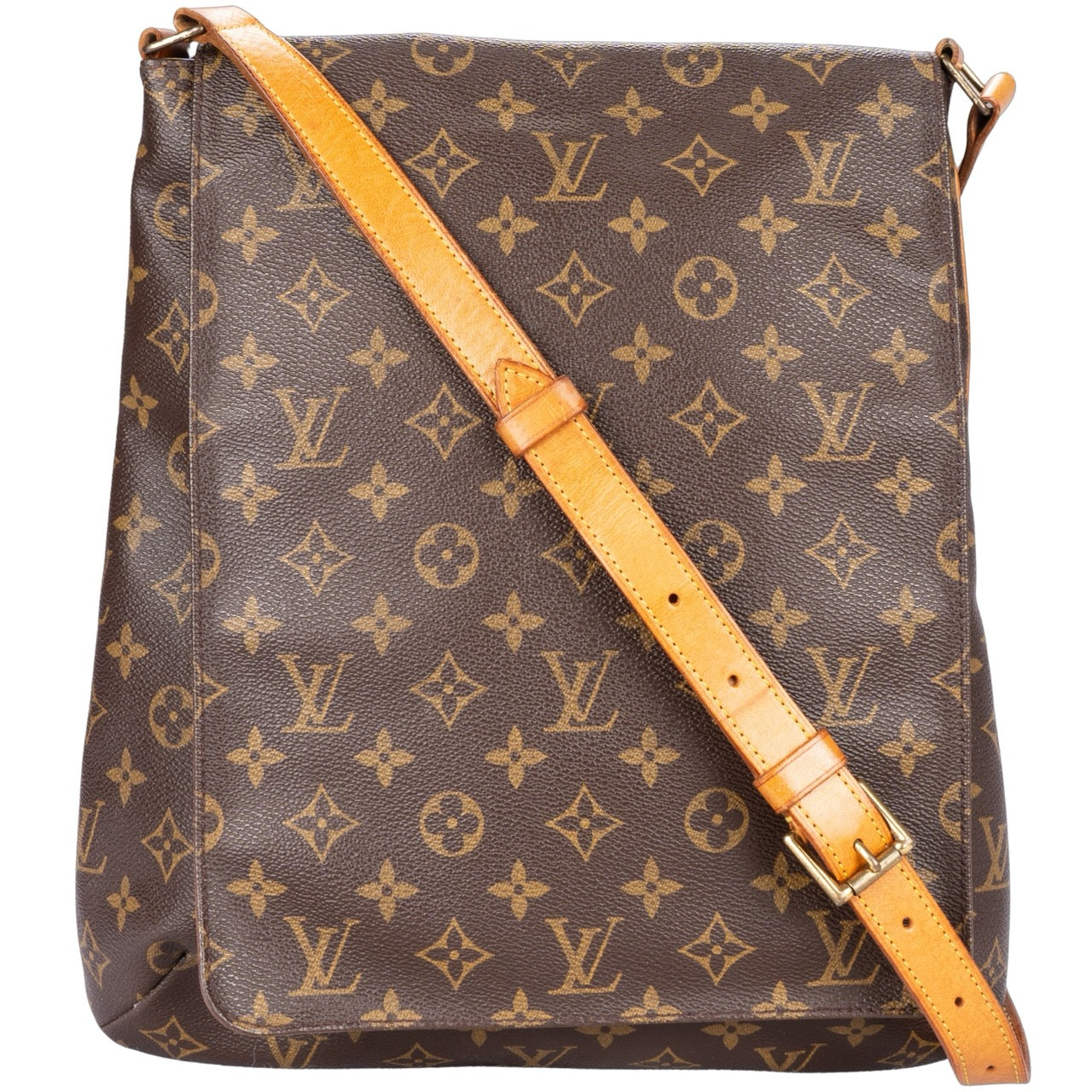 Louis Vuitton Canvas Monogram Salsa Musette GM Crossbody Bag