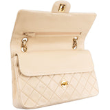 Chanel Quilted Lambskin 24K Gold Medium Double Flap Bag