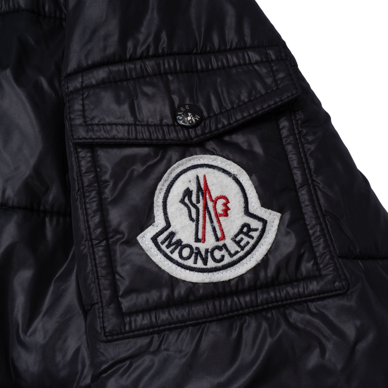 Moncler Big Logo Puffer Jacket (M)