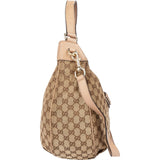 Gucci GG Monogram Horsebit Hobo Shoulder Bag - vintageandkickz