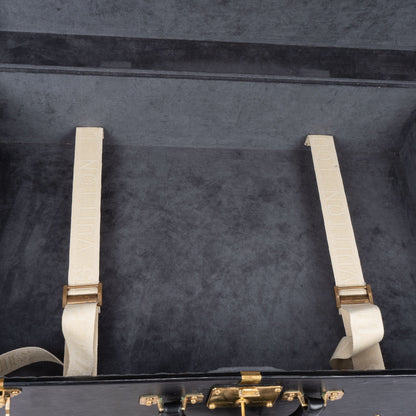 Louis Vuitton Epi Leather Noir Alzer 65 Trunk Koffer