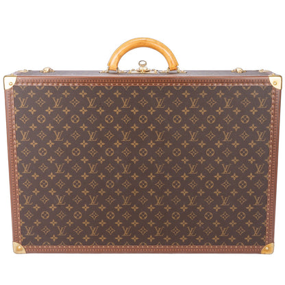 Louis Vuitton Canvas Monogram Bisten 65 Trunk Koffer