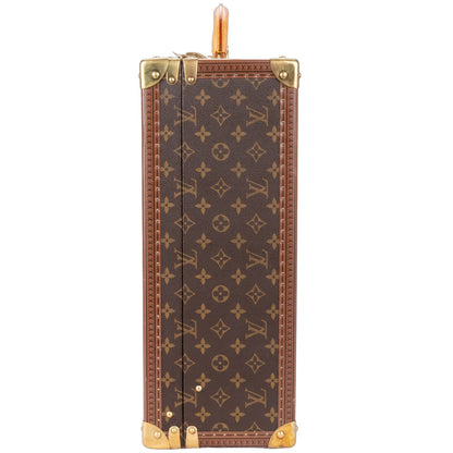 Louis Vuitton Canvas Monogram Bisten 65 Trunk Koffer