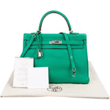 Hermès Togo Leather Kelly 35 Retourne Handbag
