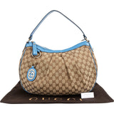 Gucci Monogram GG Canvas Sukey Hobo Shoulder Bag