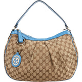 Gucci Monogram GG Canvas Sukey Hobo Shoulder Bag