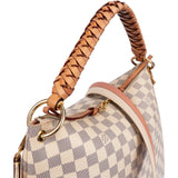 Louis Vuitton Monogram Damier Azur Canvas Beaubourg Hobo MM Shoulder Bag