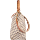 Louis Vuitton Monogram Damier Azur Canvas Beaubourg Hobo MM Shoulder Bag
