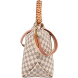 Louis Vuitton Monogram Damier Azur Canvas Beaubourg Hobo MM Shoulder Bag