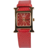 Hermès Gold Tone Heure H HH1.201 Women Watch
