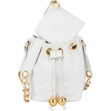 Chanel Lambskin CC Drawstring Bucket Crossbody Bag