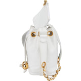 Chanel Lambskin CC Drawstring Bucket Crossbody Bag
