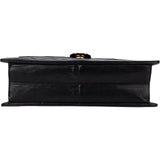 Chanel Quilted Lambskin 24K Gold Single Flap Shoulder Bag