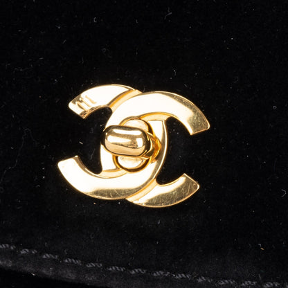 Chanel 24K Gold Velvet Jewelry Pouch