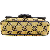 Gucci Monogram GG Marmont Jacquard Super Mini Crossbody Bag