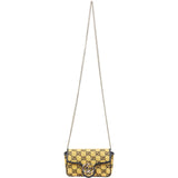 Gucci Monogram GG Marmont Jacquard Super Mini Crossbody Bag