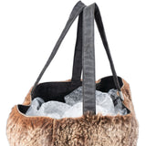 Chanel Rabbit Fur Mini Shopper Bag