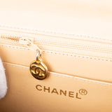 Chanel Quilted Lambskin 24K Gold Jumbo Single Flap Bag